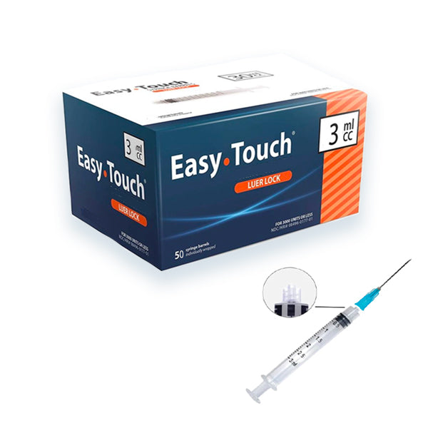 BD Syringe 3ml 21 Gauge 1 Inch Needle