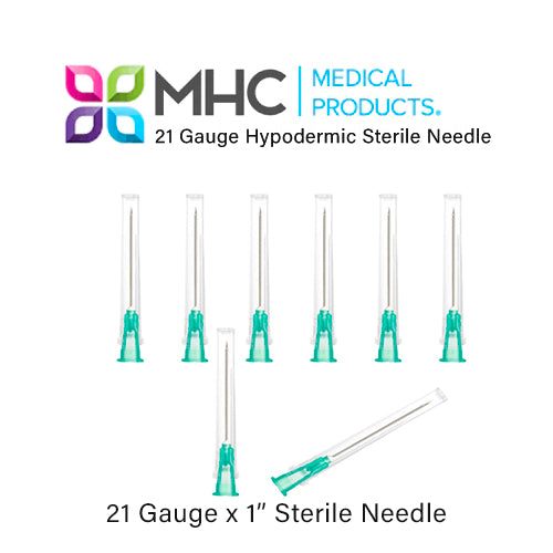 21 Gauge x 1" Sterile Needle (50pk)