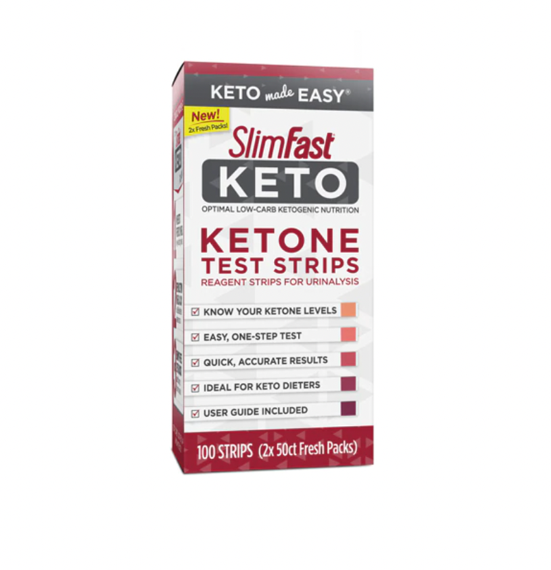 SlimFast Keto Ketone Test Strips -- 100 Pack