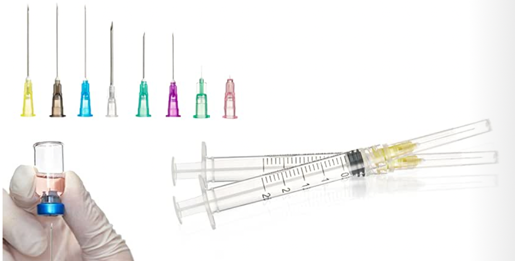 1cc, 25 Gauge x 1.5" Syringe with Needle Combo (50pk)
