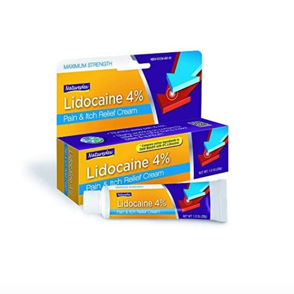 Lidocaine 4% Topical Numbing cream