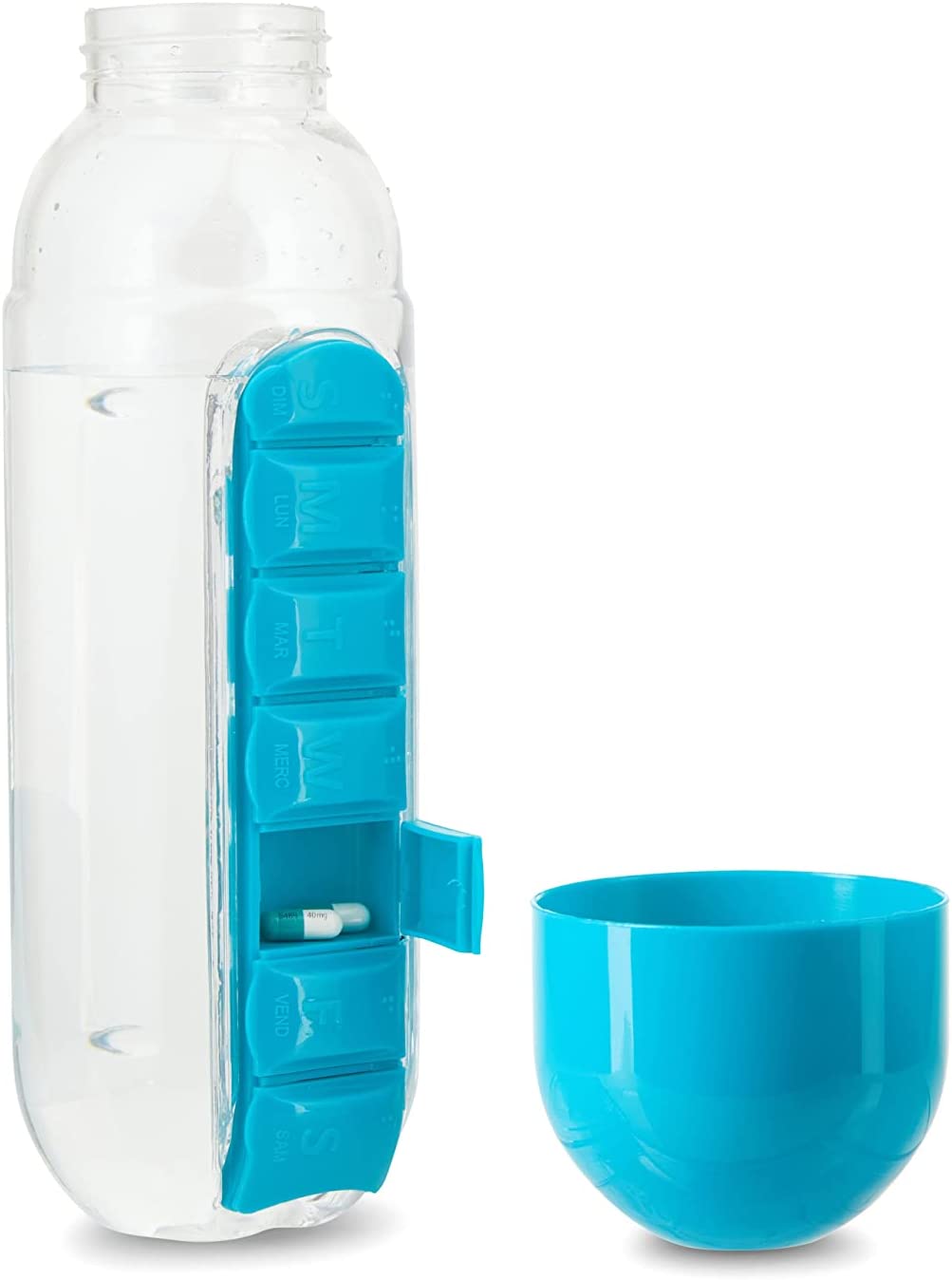 Essential Portable Pill Water Bottle